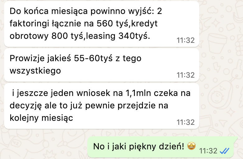 Opinia brokera